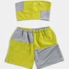 Promo ???? Women's Frankie Collective Rework Champion Patchwork Sweatshort Set 030 Yellow ???? 2 Promo ???? Women's Frankie Collective Rework Champion Patchwork Sweatshort Set 030 Yellow ???? -Urban Renewal shop unnamed file 652