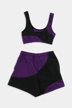 Flash Sale ???? Women's Frankie Collective Rework Champion Sweatshirt Swirl Set 011 Purple ???? -Urban Renewal shop unnamed file 662