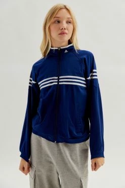 Coupon ???? Women's Urban Renewal Vintage Branded Track Jacket Blue ????