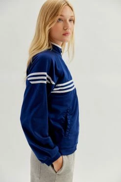 Coupon ???? Women's Urban Renewal Vintage Branded Track Jacket Blue ???? -Urban Renewal shop unnamed file 701