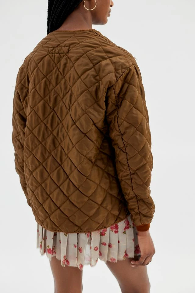Urban Renewal Vintage Quilted Jacket Flash Sale ???? Women's Urban Renewal Vintage Quilted Jacket Brown ???? -Urban Renewal shop unnamed file 717