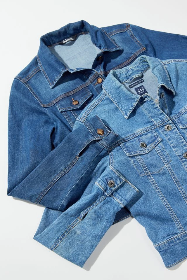 Urban Renewal Vintage Fitted Gummy Denim Trucker Jack New ???? Women's Urban Renewal Vintage Fitted Gummy Denim Trucker Jack Indigo ???? -Urban Renewal shop unnamed file 721