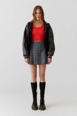 Hot Sale ???? Women's Urban Renewal Vintage Oversized Varsity Jacket Blue ???? 6 Hot Sale ???? Women's Urban Renewal Vintage Oversized Varsity Jacket Blue ???? -Urban Renewal shop unnamed file 765