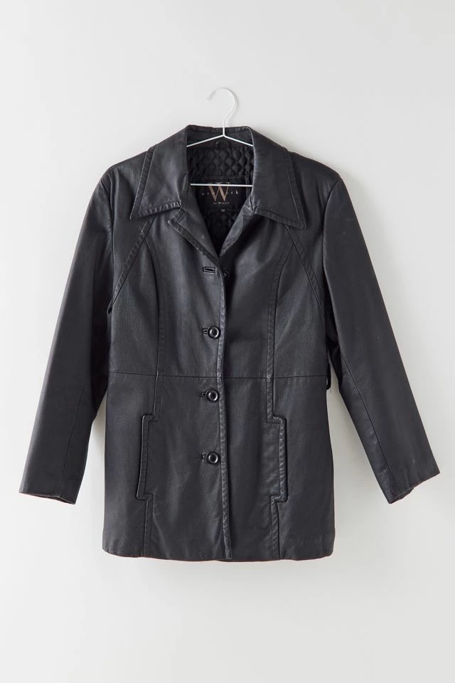 Vintage Pointed Collar Leather Jacket Budget ???? Urban Renewal ???? Women's Vintage Pointed Collar Leather Jacket Assorted ???? -Urban Renewal shop unnamed file 780