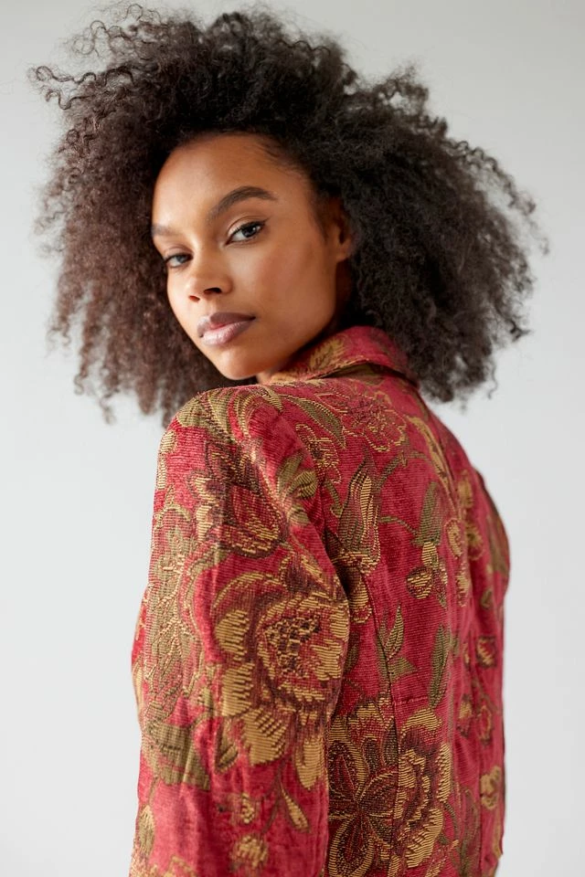 Urban Renewal Remade Cropped Floral Tapestry Jacket Outlet ???? Women's Urban Renewal Remade Cropped Floral Tapestry Jacket Assorted ???? -Urban Renewal shop unnamed file 788