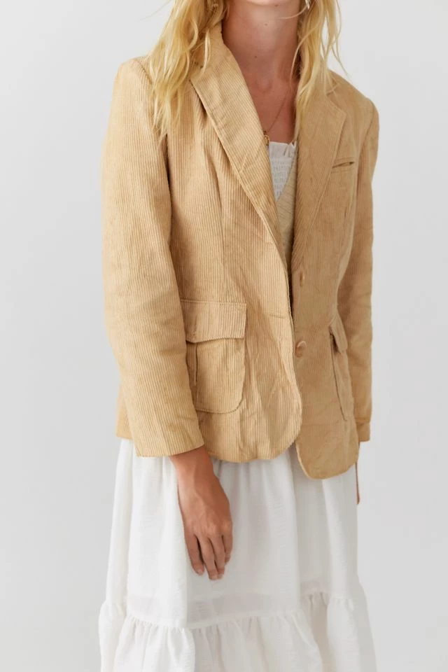 Urban Renewal Vintage Shrunken Corduroy Blazer Flash Sale ???? Women's Urban Renewal Vintage Shrunken Corduroy Blazer Tan ❤️ -Urban Renewal shop unnamed file 800