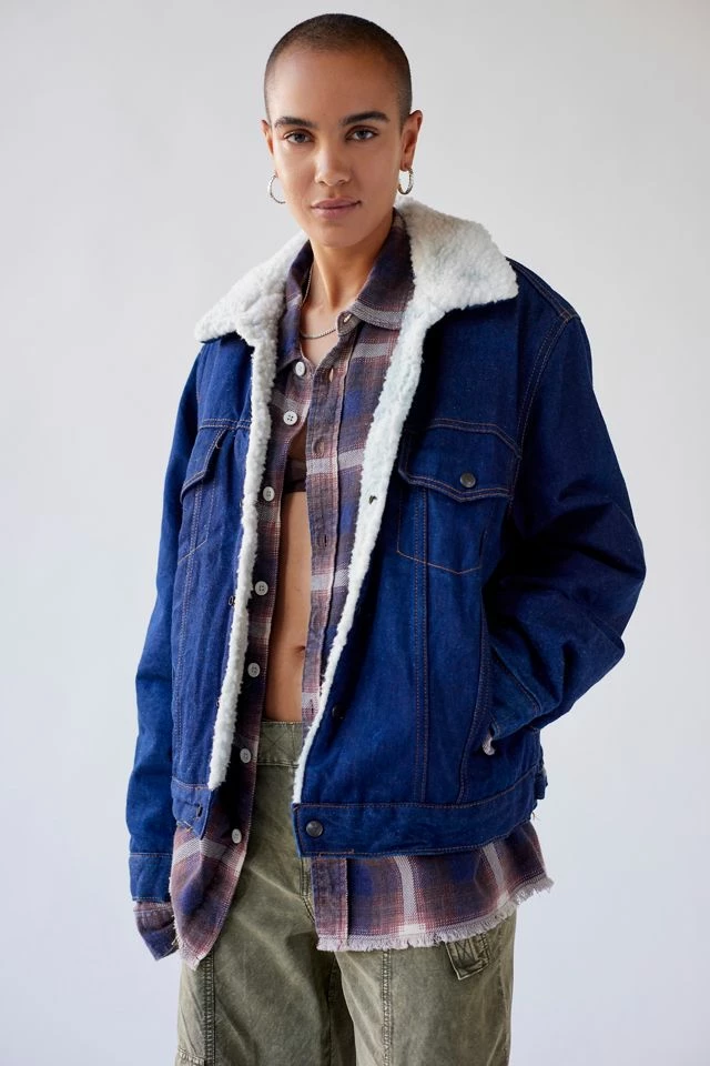 Urban Renewal Vintage Fleece Lined Denim Jacket Best Sale ✔️ Women's Urban Renewal Vintage Fleece Lined Denim Jacket Indigo ???? -Urban Renewal shop unnamed file 819