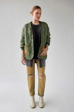 Top 10 ???? Women's Urban Renewal Vintage Two Pocket Quilted Liner Jacket Green ???? -Urban Renewal shop unnamed file 849