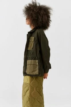 Outlet ???? Women's Urban Renewal Vintage Overdyed Italian Field Jacket Green ⌛ -Urban Renewal shop unnamed file 863