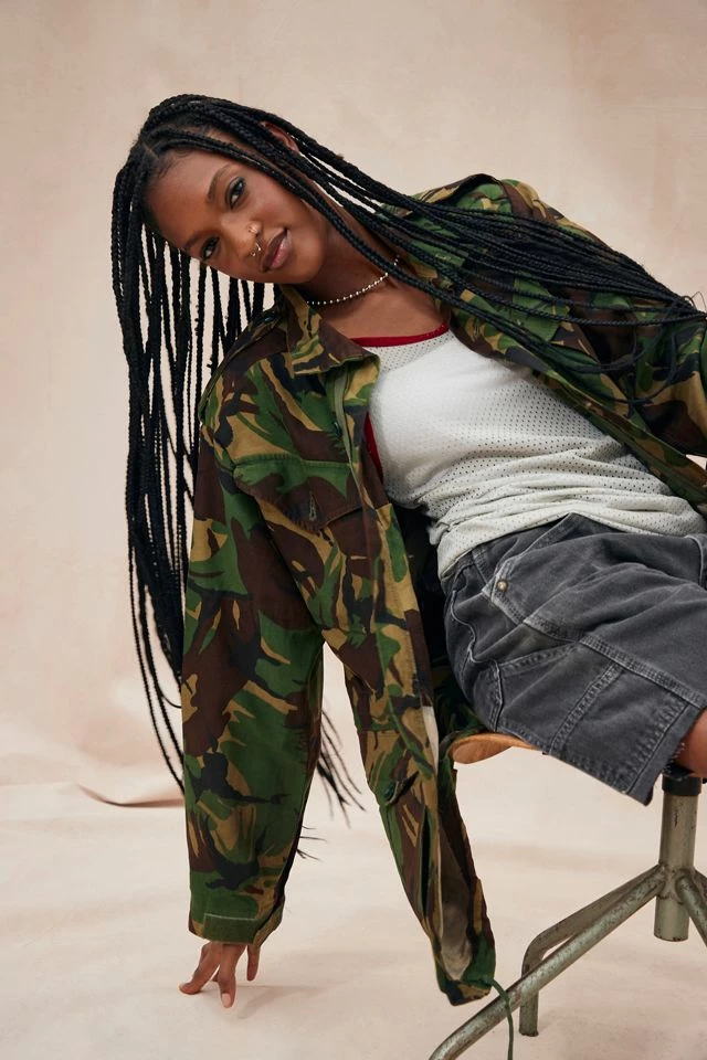 Urban Renewal Vintage British Camo Field Jacket Outlet ???? Women's Urban Renewal Vintage British Camo Field Jacket Green ✔️ -Urban Renewal shop unnamed file 869