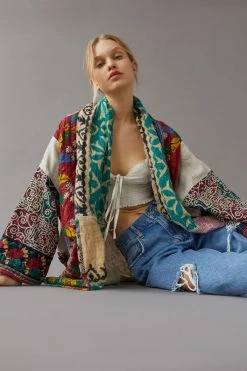 Top 10 ๐ Women's Urban Renewal Remnants Kantha Pieced Jacket Assorted ๐ฅ