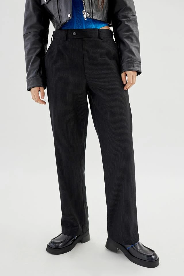 Urban Renewal Vintage Slouchy Pinstripe Suit Pant Promo ???? Women's Urban Renewal Vintage Slouchy Pinstripe Suit Pant Black ???? -Urban Renewal shop unnamed file 914