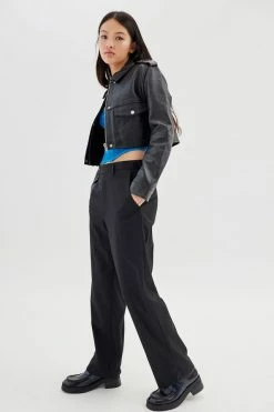 Promo ???? Women's Urban Renewal Vintage Slouchy Pinstripe Suit Pant Black ???? 4 Promo ???? Women's Urban Renewal Vintage Slouchy Pinstripe Suit Pant Black ???? -Urban Renewal shop unnamed file 916