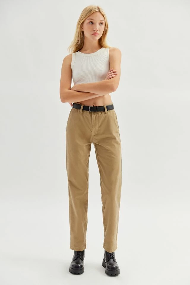 Urban Renewal Vintage High Waisted Chino Pant Discount ???? Women's Urban Renewal Vintage High Waisted Chino Pant Khaki ???? -Urban Renewal shop unnamed file 933