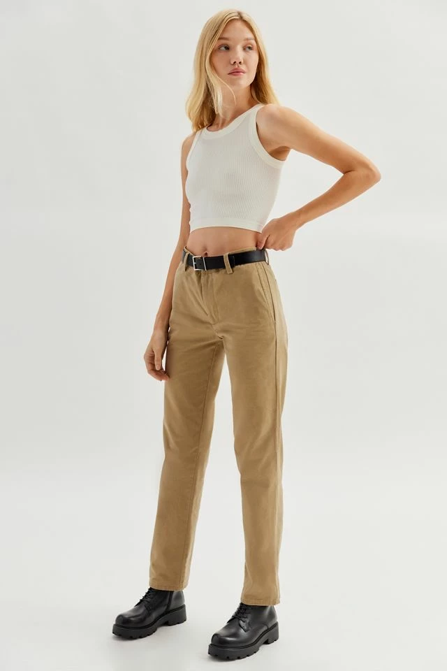 Urban Renewal Vintage High Waisted Chino Pant Discount ???? Women's Urban Renewal Vintage High Waisted Chino Pant Khaki ???? -Urban Renewal shop unnamed file 935