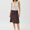 Flash Sale ???? Women's Urban Renewal Remnants Floral Embellished Midi ???? Skirt Brown ???? 1 Flash Sale ???? Women's Urban Renewal Remnants Floral Embellished Midi ???? Skirt Brown ???? -Urban Renewal shop unnamed file 937