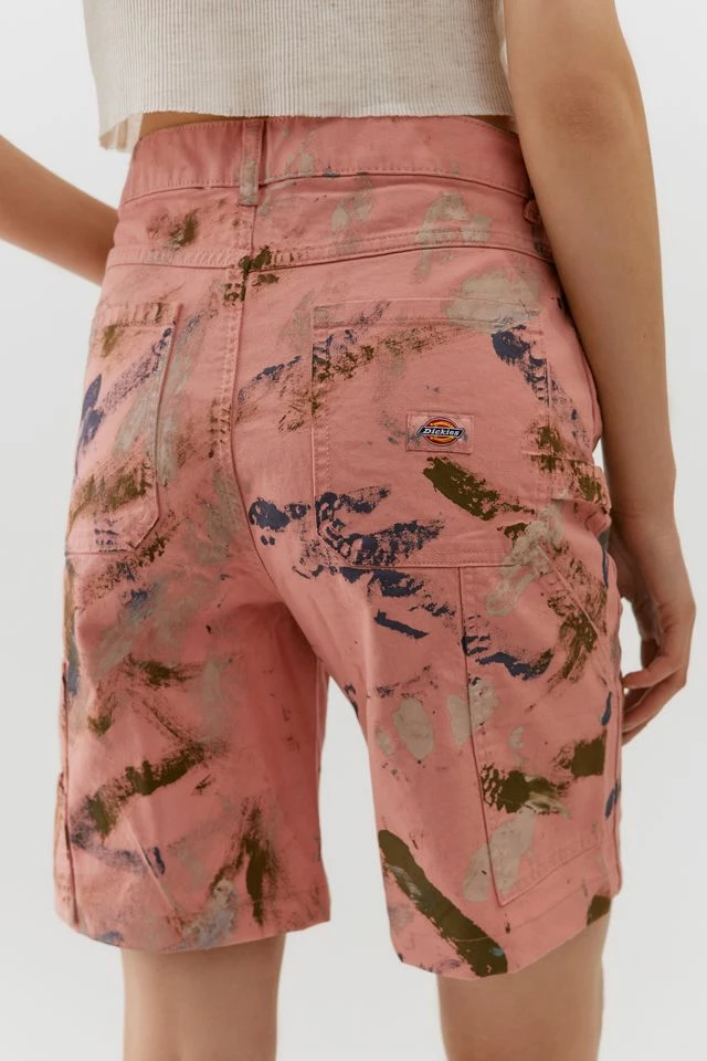 Dickies X Urban Renewal Remade Paint Covered Short Brand new ???? Women's Dickies X Urban Renewal Remade Paint Covered Short Pink ???? -Urban Renewal shop unnamed file 951