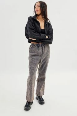 Deals ???? Women's Urban Renewal Acid Wash Pull-On Pant Navy ❤️