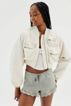 Flash Sale ???? Women's Urban Renewal Remnants Bloomer Short Grey ✔️