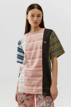 Buy ❤️ Women's Dickies X Urban Renewal Remade Striped Tee Assorted 🌟