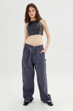 New ???? Women's Urban Renewal Remade Carhartt Crossover Pant Black ???? 6 New ???? Women's Urban Renewal Remade Carhartt Crossover Pant Black ???? -Urban Renewal shop unnamed file 970