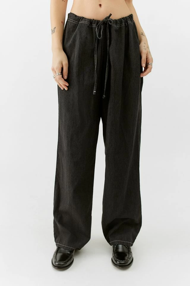 Urban Renewal Vintage Dickies Overdyed Drawstring Pant Hot Sale ✨ Women's Urban Renewal Vintage Dickies Overdyed Drawstring Pant Black ???? -Urban Renewal shop unnamed file 987