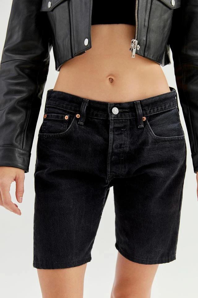 Urban Renewal Remade Levi’s Clean Finish Denim Short Flash Sale ???? Levi's ???? Women's Urban Renewal Remade Levi’s Clean Finish Denim Short Black ✨ -Urban Renewal shop unnamed file 997